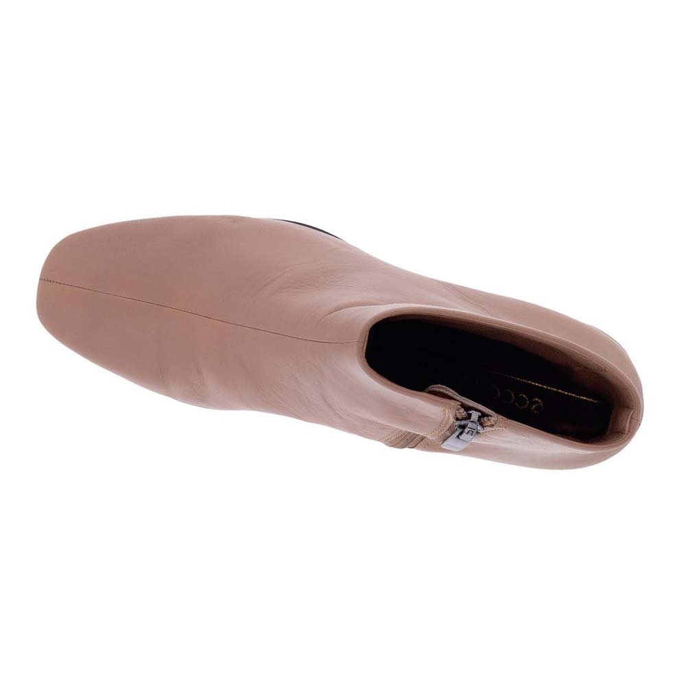 Ecco Shape 35 Squared Ankle Pensko Dame Brune | NO 110UZG